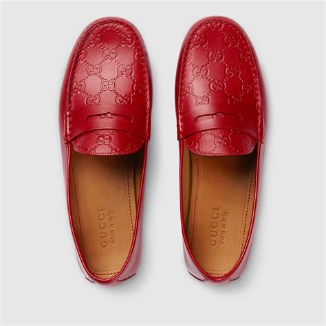 gucci driving shoes size 6|gucci signature drivers.